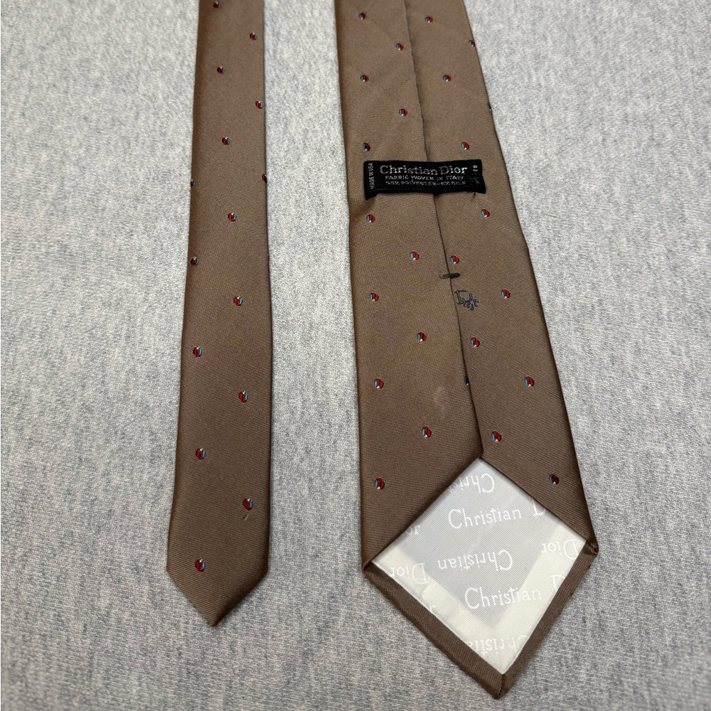 Dior Brown Classic Tie